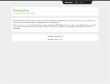 Tablet Screenshot of filecapital.com